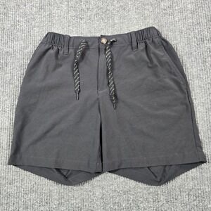 Chubbies Shorts Mens‎ 30 Black 6 Inch Inseam Stretch Chino Drawstring Casual